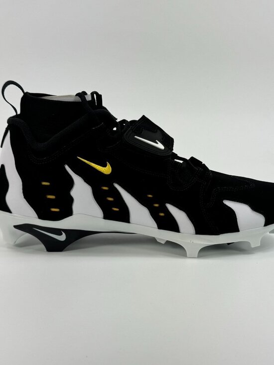 Nike Alpha DT Max ‘96 PE \'Black White Varsity Maize\' IM9642-001 size 13